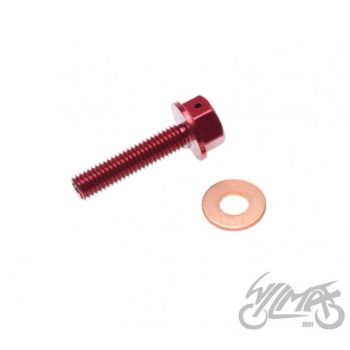 Õli väljalaske polt (magnetiseeritud) M8x35,5mm