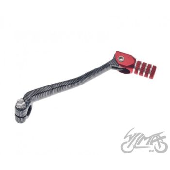 Käiguvahetushoob KAWASAKI KX450F 2006-2008, KLX450R 2008-2009, punane/must