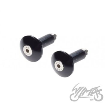 Leistangi otsa korgid, mustad