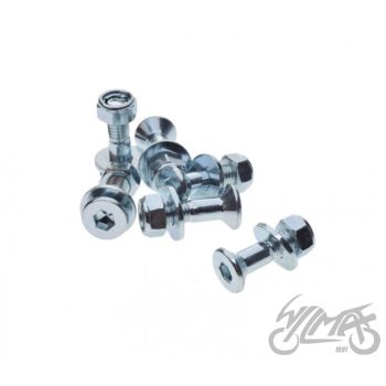 Poltide komplekt m8x31mm, tagumisele hammasrattale (6tk pakis)