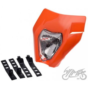 Esiplastik tulega H4 12V 35/35W, oranž