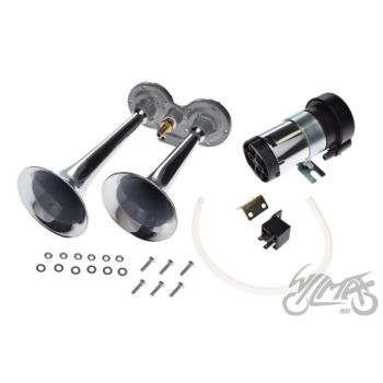 Õhksignaal kompressoriga, metallist