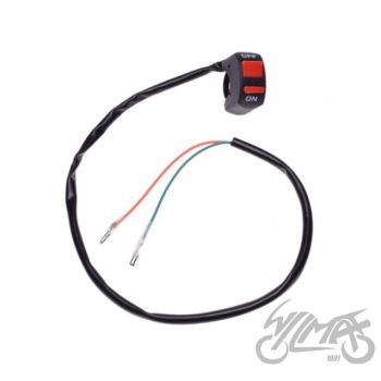 Suretuslüliti ON-OFF, 2 juhet, 22mm leistangile