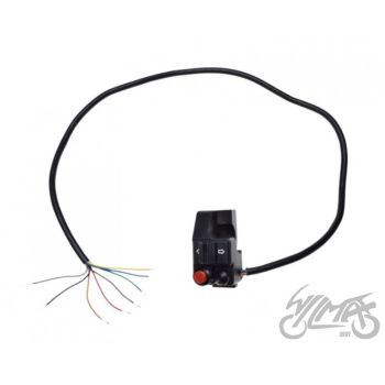 Suunatule lüliti - universaalne, must