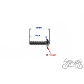 Polt, alumiinium, sinine 5x20, 10tk pakis