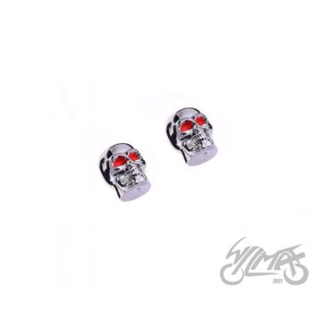 Ventiilikork pealuuga, kroomitud