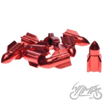 Ventiilikork 10tk, punane