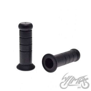 Gripid 22/24mm, rullgaasile - must