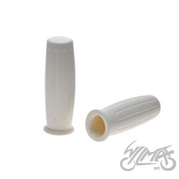 Gripid 22/24mm, rullgaasile - valged