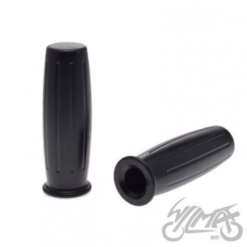 Gripid 22/24mm, rullgaasile - must