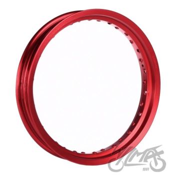 Velje võru 17"x2,50 36 kodarat, alumiinium punane