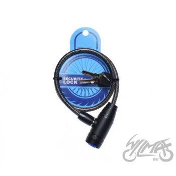 Jalgratta trosslukk 8 x 650 mm, must