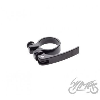 Jalgratta sadulaklaber, must