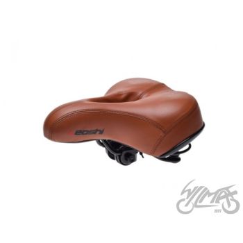 Jalgratta sadul, pruun, 245 x 200 mm