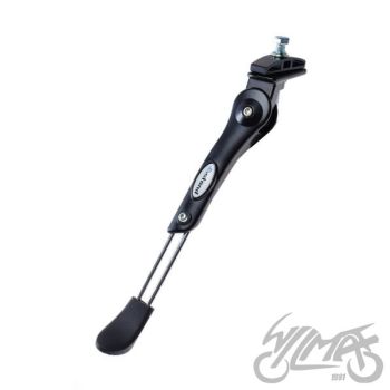 Seisujalg jalgrattale, must