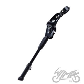 Küljejalg jalgrattale, hõbedane