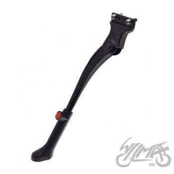 Seisujalg jalgrattale, must