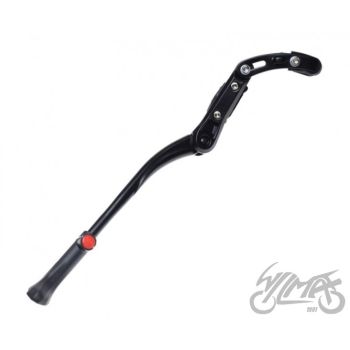 Seisujalg jalgrattale, must