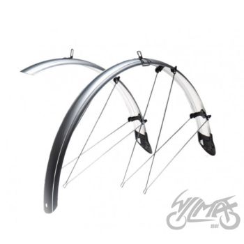 Porilauad jalgrattale 28/41, hõbedane