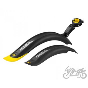 PORILAUDADE KOMPLEKT 16”-18”, MUST/KOLLANE