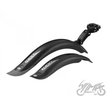 Porikaitsmete komplekt 16”-18”, must/titaan