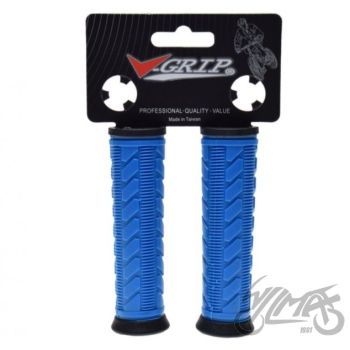 Käepidemed jalgrattale, sinised, 120 mm