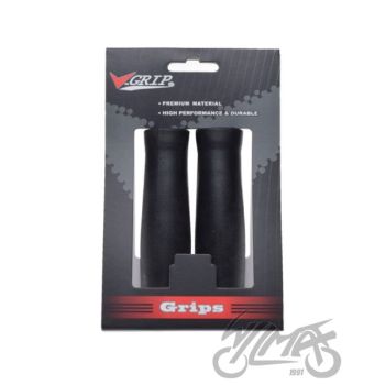 Käepidemed jalgrattale, mustad, 130 mm