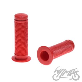 Käepidemed jalgrattale, punased, 100 mm