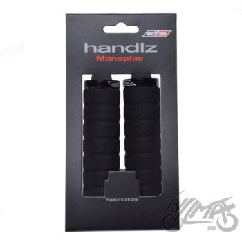 Käepidemed jalgrattale, mustad, 129 mm