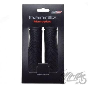 Käepidemed jalgrattale, mustad - ergonoomilise kujuga