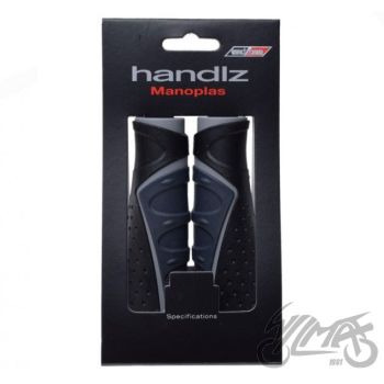 Käepidemed jalgrattale, must/hall, välisläbimõõt 27.5-42.5 mm