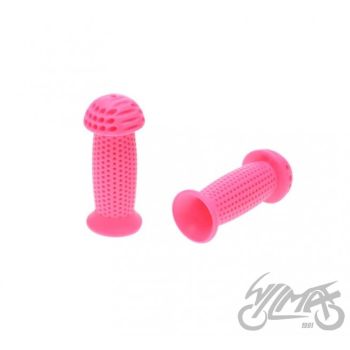 Käepidemed jalgrattale, roosad, 85 mm