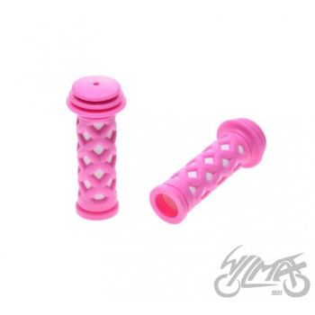 Käepidemed jalgrattale, roosad, 85 mm