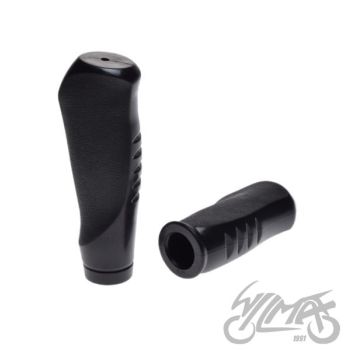 Käepidemed jalgrattale, mustad, 120/93 mm