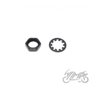 Peavõlli mutter + seib, võrri mootorile 50 cc