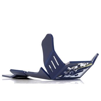 AXP Xtrem HDPE Skid Plate Blue Husqvarna FE450-FE501 17-20