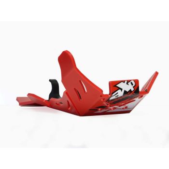 AXP Xtrem HDPE Skid Plate Red Gas-Gas EC250F-EC350F 21-22