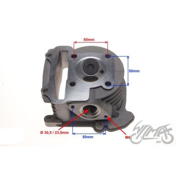 Silindripea suurte klappidega 80cc, 4T