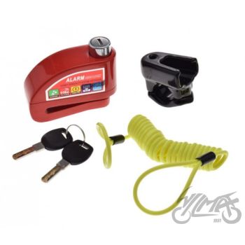 Piduriketta lukk, on variant, punane