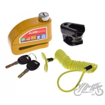 Piduriketta lukk, on variant, kollane