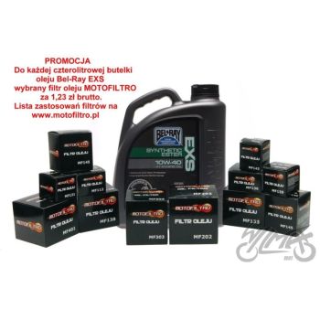 BEL-RAY EXS SYNTH. ÕLI ESTER 4T 10W-40 4L