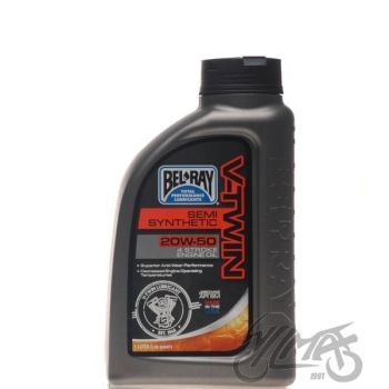 BEL-RAY V-TWIN POOLSÜNTEETILINE ÕLI 4T 20W-50 1L
