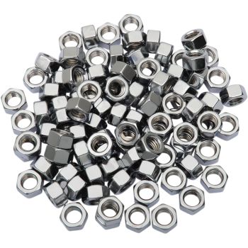 5/16 -24 CHROME HEX NUT
