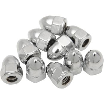 10-24 ACORN NUT CHROME