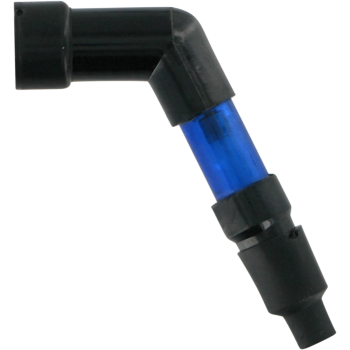 SPARK PLUG CAP-120DEG BLU