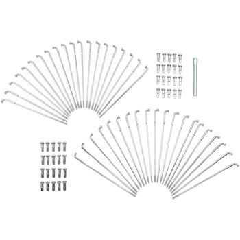 CHR SPOKES STL HUB 16"D-C