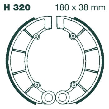 EBC BRAKE SHOE