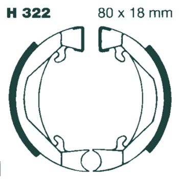 EBC BRAKE SHOE