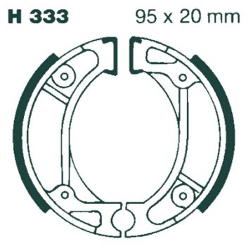 EBC BRAKE SHOE