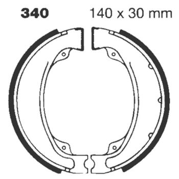 EBC BRAKE SHOE